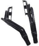 SCHOENFELD SCH135V-3 1.62-1.75 in. Tubes Asphalt Late Model Conventional Crossover Headers for Small Block Chevy - Standard Port