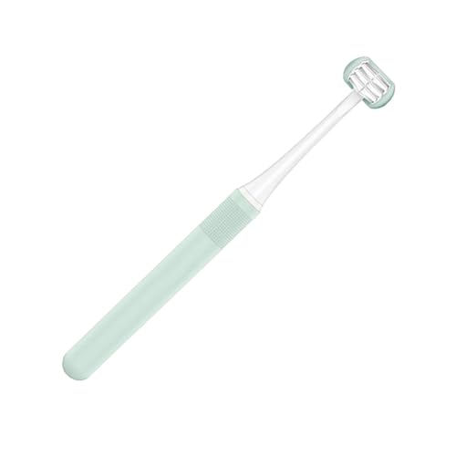 MUCKLILY Cepillo de Dientes Caras para Adultos Diseño Ergonómico Antideslizante Cerdas Suaves para Limpieza Integral Adecuado para Casa y Viajes