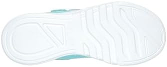 Skechers Kids Girls Flicker Flash-Ombre Dreamer Sneaker, Aqua/Multi, 11 Little Kid | Image 4