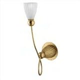 Terzani Rose Tulipe - Lampada da parete, 1 flg. oro-bianco
