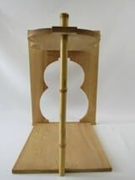 Amazon.co.jp: ◇茶道具 裏千家 淡々斎好 瓢棚 文化棚