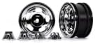 Traxxas 8158X - 2.2" Wheels (2) w/Center Caps (4), Chrome