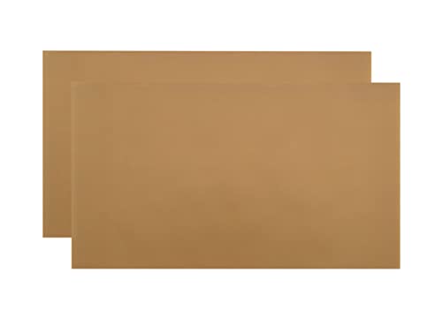 Juego de 2 láminas para hornear permanentes, papel de hornear, reutilizables, resistentes al calor, antiadherentes, aptas para lavavajillas (2 unidades, 43 x 24 cm) Cover