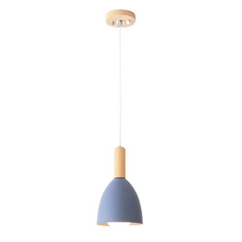 Lumière d'éclairage nordique minimaliste suspendue en bois chic