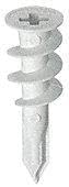 CRL Plastic 6,7,8 Screw Size EZ-Ancor for Drywall - Package of 100