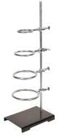 United Support Stand And Rings, 18in, 5/16in, Stl - SET462