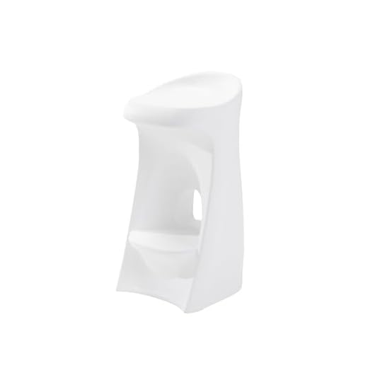 Step2 in-Pool Stool, Outdoor/Indoor Waterproof Patio Furniture, Bar Stool, Pool Lounge Chair, Made of Durable Resin, Weighted, White