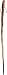 SE WS631-60RH Natural Wood Walking Stick with Root Head, Steel Spike and Metal-Reinforced Tip Cover, 60"