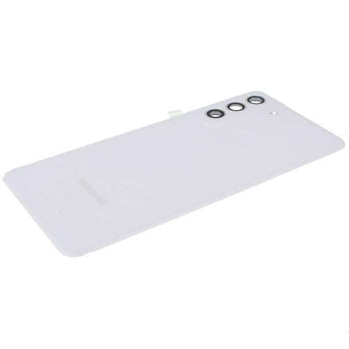 Image of Samsung Galaxy S21 FE Original Back Panel Replacement /Genuine Back Door with Camera Lens and Logo - 6 Months Warranty (White)