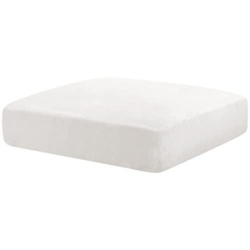 CHELZEN Velvet Sofa Seat Cushion Cover, Stretch Sofa Cushion Slipcovers, Couch Cushion Covers
