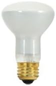 45 Watt R20 Incandescent Bulb - Frost - 5000 Average Rated Hours - 280 Lumens - Medium Base - 130 Volt (20 Pack)