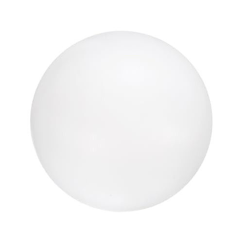 uxcell 1pcs Nylon Bearing Balls 55mm Solid Plastic Balls, G1 Precision Bearing Ball Frosted Surface, White
