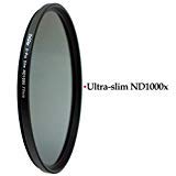 DolDer ND1000 Filter 62mm, X-Pro Series Slim Neutral Graufilter ND 1000-62mm - einweg