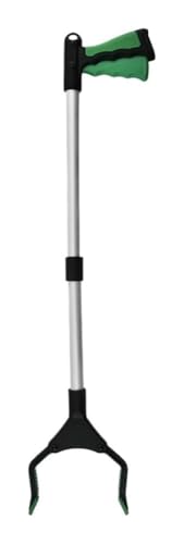 YUNFANOZ Pinzas Extensibles Larga, Pinza Larga, Agarre Multifuncional, para la extensión Diaria del Brazo de Asistencia(Green)