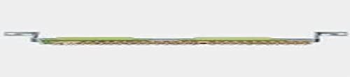 Barrette de terre avec support 2 travées 500 mm pour armoire Univers