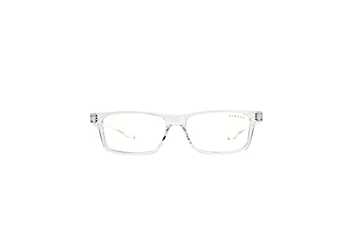 Children Blue Mild Blocking Glasses | Cruz Children Giant Crystal/Clear Pure by GUNNAR | Patented 35% Blue Mild Safety With Smudge Resistent Lens, Sturdy & Versatile Body