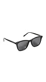 SAINT Laurent SL 587/K Lunettes de soleil unisexe Noir/noir/noir 53