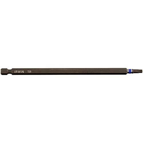 Irwin Tools 1837526 Impact Performance Series TORX T20 Power Bit, 6