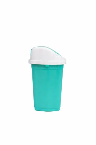 Image of Aristo Plastic Small Swing Dustbin 9 Ltr (Green)