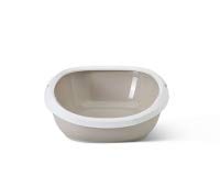 SAVIC Gizomo Cat Toilet with Rim, Mocha, Size L