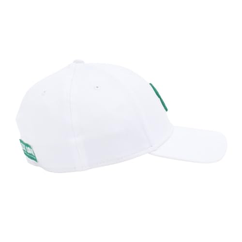 Black Clover Premium Clover 16 Flex Cap, White/Green, S/M