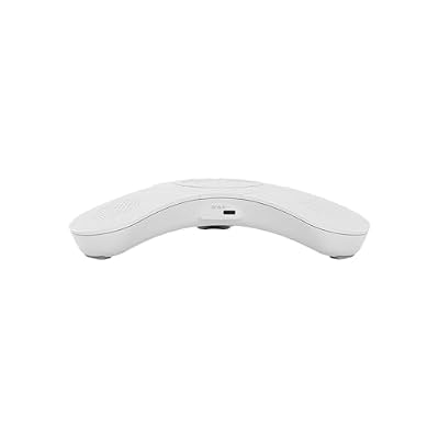 Skywin Bluetooth Conference Speaker with Microphone, Portable Wireless Speaker for Office Desk, Computer, and Laptop, Bluetooth Microphone for Conference Room, and PC, Smart Speakerphone (White)