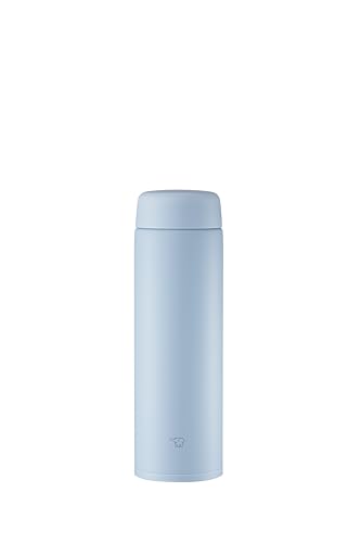 Zojirushi SU-CA50AM Stainless Steel Twist-Open Bottle 0.50L Frost Blue