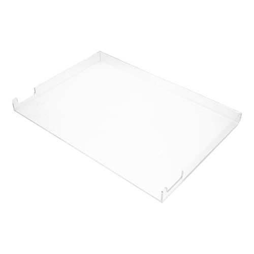 Protector de teclado acrílico impermeable con diseño versátil rígido