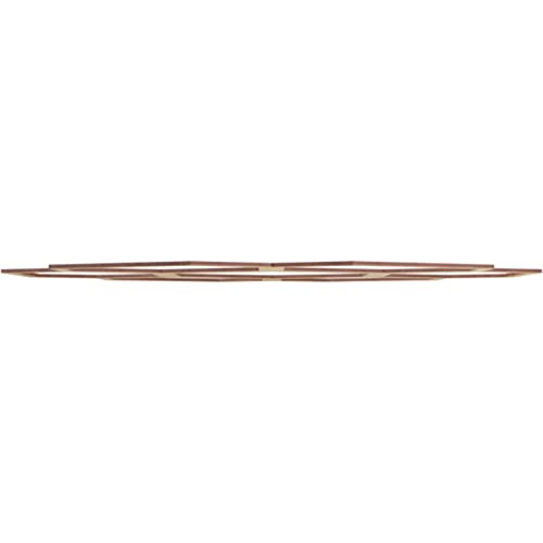 Image of Ekena Millwork 36 inchOD x 15 3 /8 inchID x 1 /4 inchT Florin Wood Fretwork Pierced Ceiling Medallion, Hickory