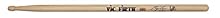 5B-sized shaft and a short taper for added power and durability Thick neck and oval tip allow for big drum and cymbal sounds Crafted from premium USA Hickory