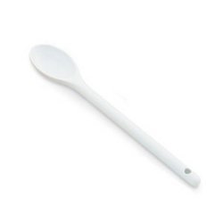 Image of Vollrath Hi-Temp Prep Spoon, 12 inch L, White