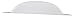 Class A Customs Premium Heavy Duty RV Camper Trailer Skylight - 18 x 26 OD / 14 x 22 ID White - Install Kit PCS
