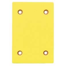 DYNABRADE Sanding DISC Backing PAD - Hook & Loop Attachment - Medium Density - 3 in Width X 4 1/4 in Length - Hook Short. Non-Vacuum 3/8 in - 56315