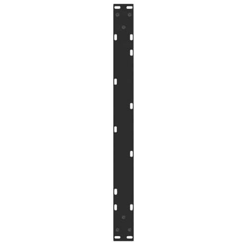 Pied de table basse acier noir hauteur 42 cm réglable lot de 2 - 7