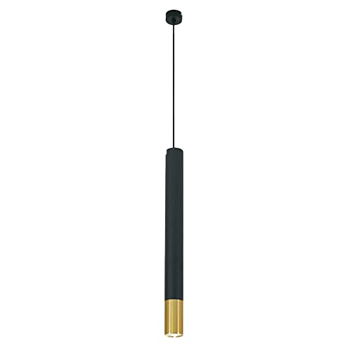 Downlight Led Long Tube Lustre Suspension Cylindrique Métal Plafond Éclairage Assiettes Cuisine