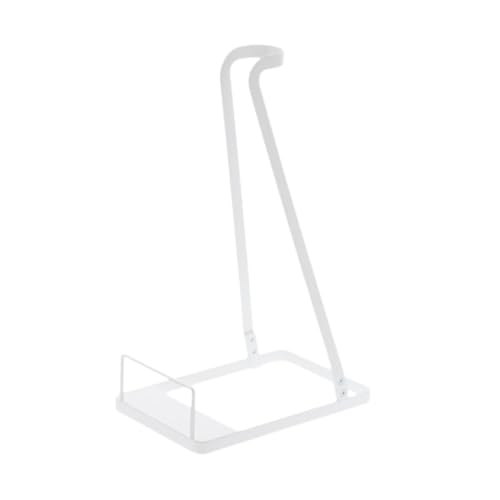 Support aspirateur rangement accessoires blanc avec structure stable universelle - 8