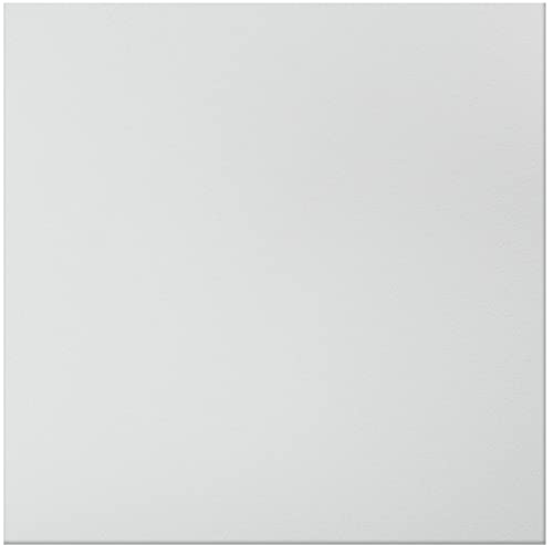 White Suspended Ceilings Tile Panel - Vinyl Faced - 600mm X 600mm Suspended Ceiling Panel (10 Pack)