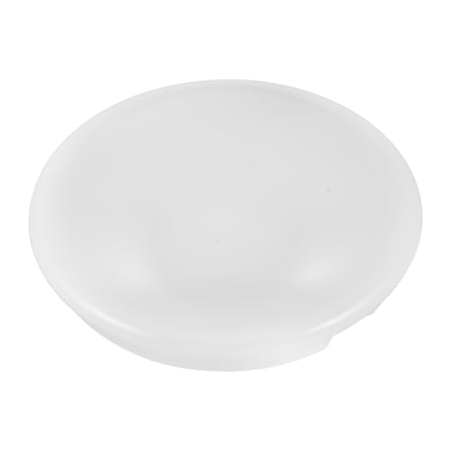 HYTROVE Cubierta Acrílica para Lámpara de Ventilador de Techo, Diámetro 19 CM, Borde Alto 1.5 CM, Pantalla Opalizada, Adecuada para Sala y Balcón