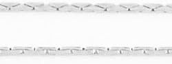 Silver Plated Thin Beading Snake Chain For Jewelry Making - 0.6mm x 0.7mm image 5