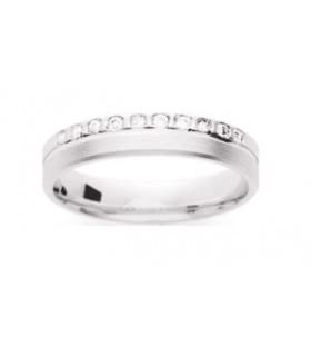 Alliance Or 18 carats et Diamant Enora 54, le symbole éternel de votre promesse