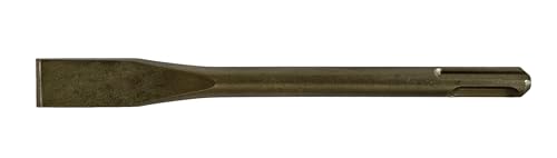 Image of Inditrust Hammer Drilling Set of 2 Chisel Bits Set 1pc Flat & 1pc Pointe Bits siz (10 x 150 mm)