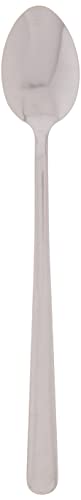 Winco 12-Piece Windsor Iced Teaspoon Set, 18-0 Stainless Steel, Silver
