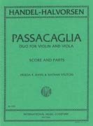 Handel/Halvorsen Passacaglia Violin and Viola Score and Parts Frieda R. Davis and Nathan Stutch      Sheet music