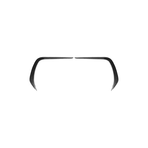 スバル BRZ 2021-2025 フロントバンパーリップスプリッター フォグランプグリルスポイラーカバー エアベント ウィンドナイフ ボディキットに適合(Carbon Fiber look)