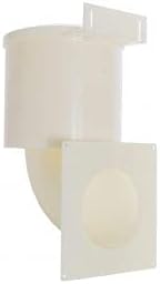 Heartland Natural Energy Saving Dryer Vent Closure - Outside Heartland Dryer Vent Cover Adapts to Outdoor Siding