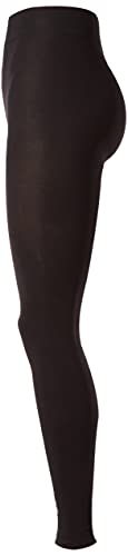 L eggs womens Energy Graduated Footless Q02001 1 Pair Compression Tights, Black, Medium US