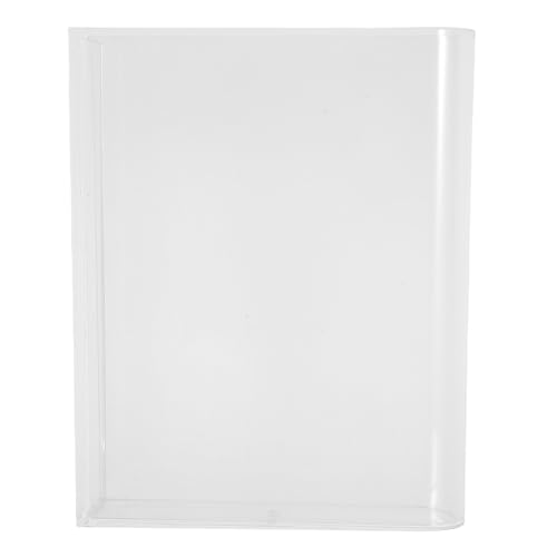 Toyvian Vaso di Fiori Idroponico a Forma di Libro Trasparente, Fioriera per Piante Grasse e Piante Aeree, Portafiori Decorativo Minimalista per Casa, Ufficio e Giardinaggio Indoor