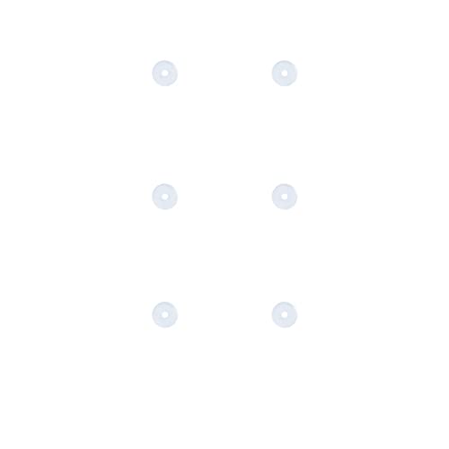 Bloomfall Clear Piercing Disc For Bump,Nose Pressure Silicone Earrings For