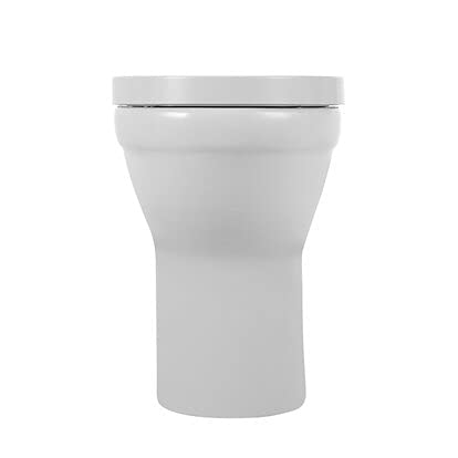 Stand-WC COZY Tiefspüler erhöht weiß inkl. Sitz Duroplast absenkbar und abnehmbar