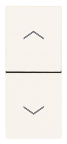 Vimar 30062.B LINEA Due pulsanti interbloccati 1P NO + 1P